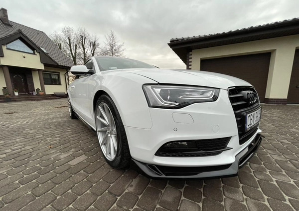 Audi A5 cena 63600 przebieg: 190533, rok produkcji 2012 z Garwolin małe 352